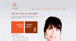 Desktop Screenshot of colourwell-colourwise.eu